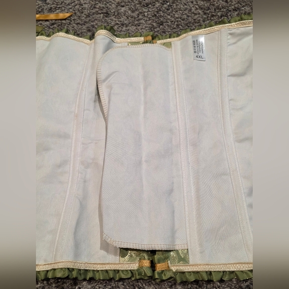 Overbust Corset Floral Design Size 4xl - Picture 8 of 9